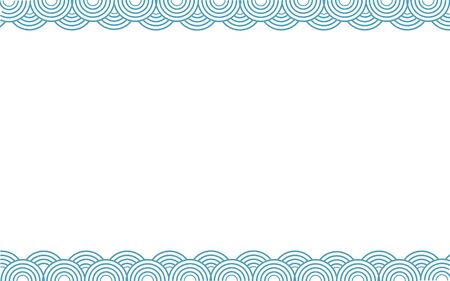 Fish scales on white background.のイラスト素材