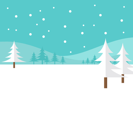 snow background. vector illustration. christmas design concept.のイラスト素材