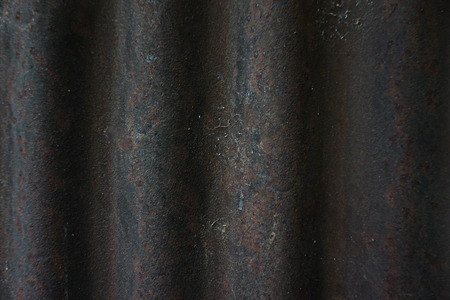 Dark galvanized rust backgroundの写真素材