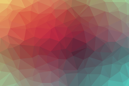 Triangle mosaic low polygonal abstract background. Illustration. Colorful polygon gradient...