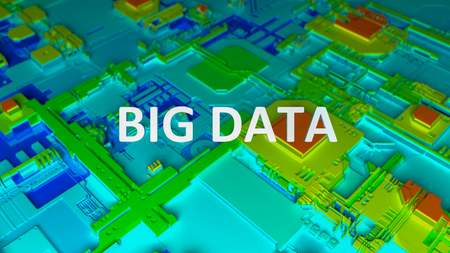 BIG DATA Machine Learning Algorithms. Analysis and Information. Big Data Access Storage Distribution Information Management and Analysis.の写真素材