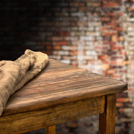 empty table for product display montagesの写真素材