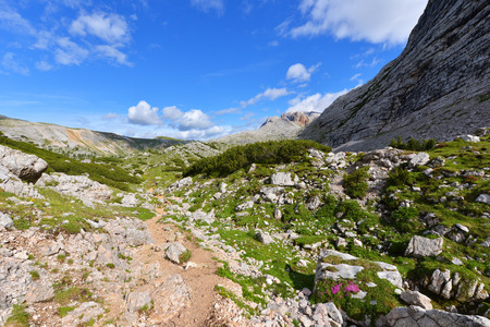 dolomites- italyの写真素材