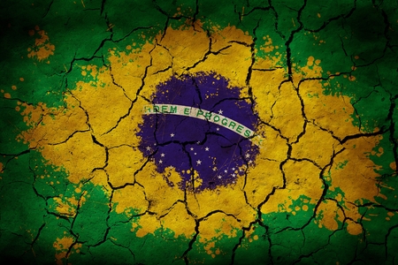 Brazil flagの写真素材