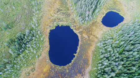 Aerial landscape