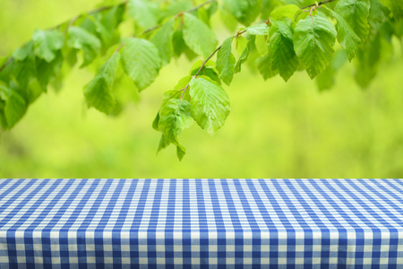 Empty table backgroundの写真素材