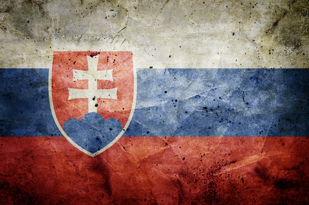 Slovakia flagの写真素材