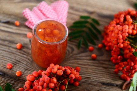 Mountain ash jamの写真素材