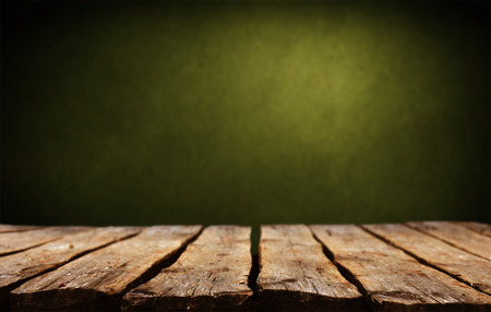 Empty table background
