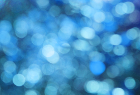 Blue bokeh backgroundの写真素材