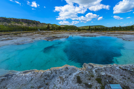 Sapphire Pool Biscuit Basin Yellowstone National Park