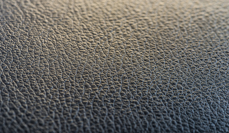 Extreme Close-up shot of a Leather Texture Background with shallow depth of fieldの写真素材
