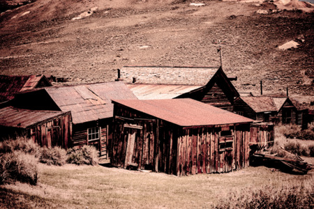 Bodie Ghost Town Intentional Noise added for Vintage Look