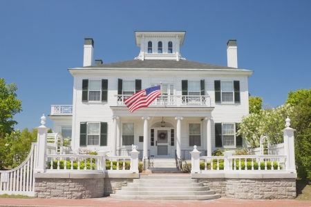 Maine Governors mainsion, Blaine house, state capital Augusta のeditorial素材