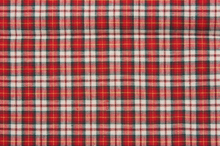 Colorful red  white and black plaid pattern background の写真素材