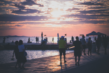 Sunset backgroundのeditorial素材