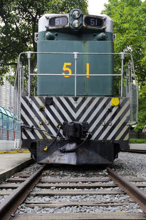 Outside of Train