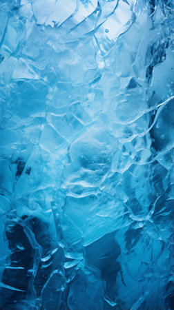 Ice and water in close up viewの素材