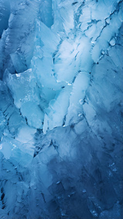 a close-up of iceの素材