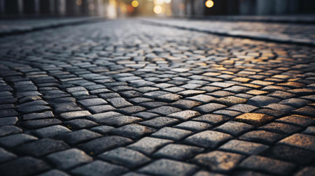 a close up of a roadの素材