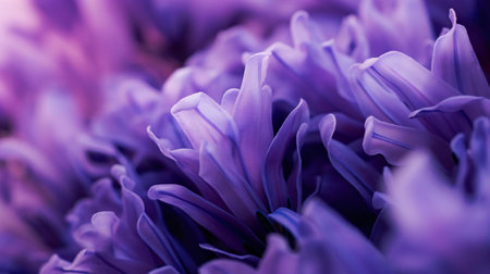 a close up of purple flowersの素材
