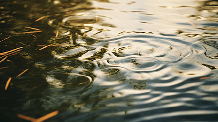a close-up of some waterの素材