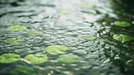 a close-up of some waterの素材