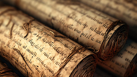 a close-up of a bookの素材