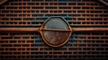 a brick wall with a hole in itの素材