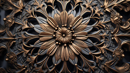 a close up of a flowerの素材