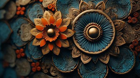 a colorful art pieceの素材