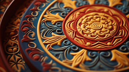 a colorful art pieceの素材