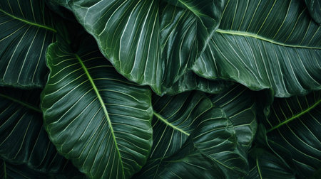 a close up of a leafの素材