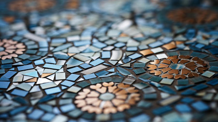 a close up of a solar panelの素材