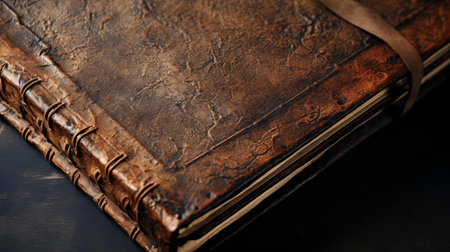 a close up of a bookの素材