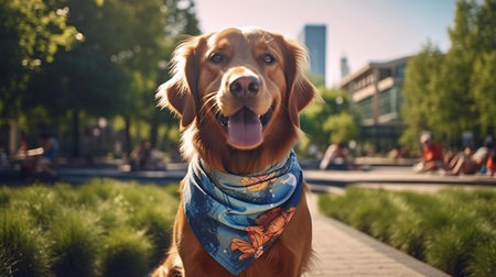 a dog wearing a sweaterの素材