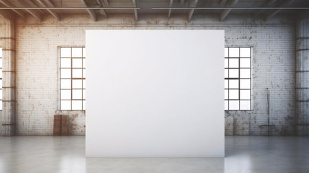 a white rectangular object in a roomの素材