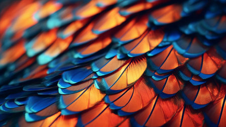 a close up of a colorful designの素材