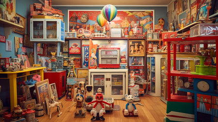 a child's toy storeの素材