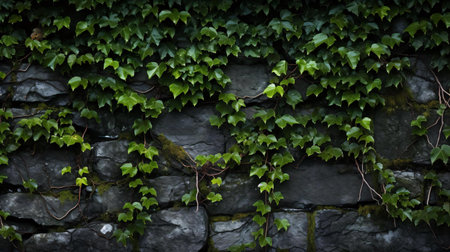 a group of plants growing on rocksの素材