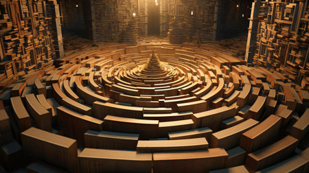 a large room with many chairsの素材