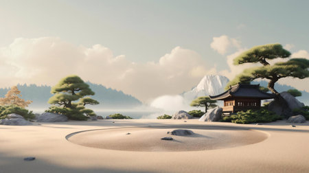 a house on a beachの素材