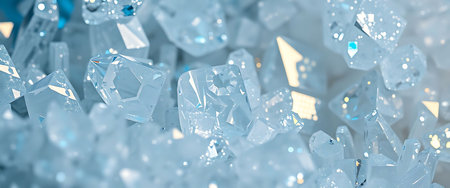 close up of a bunch of diamondsの素材