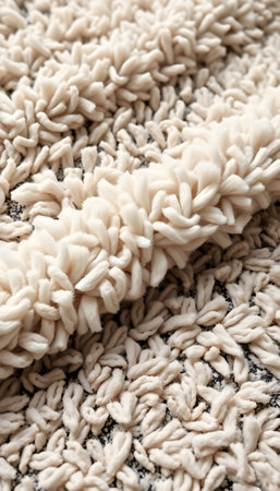 close up of a blanket with a pattern on itの素材