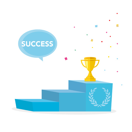 A Vector Ranking illustrationのイラスト素材