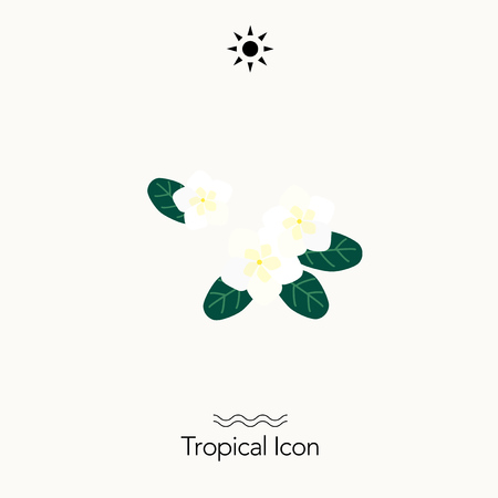 Tropical iconのイラスト素材
