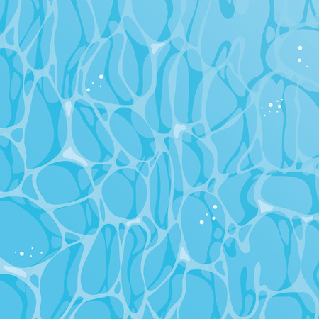 Summer pool background illustrationのイラスト素材
