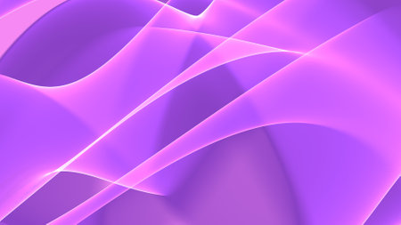 abstract background with smooth lines in purple colors, digitally generated image