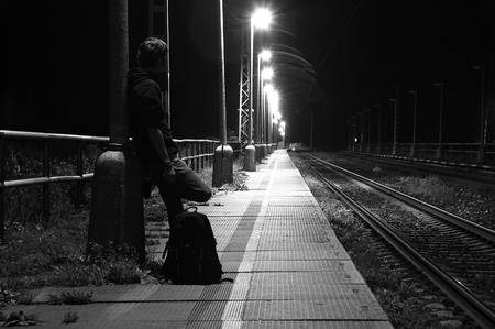 waitingの写真素材