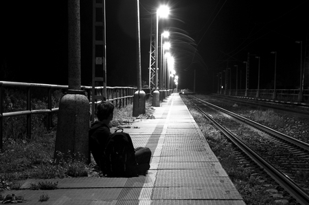 waitingの写真素材